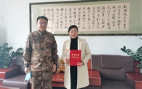 尹曉莉總經(jīng)理榮獲“2021年度關心國防建設先進個人”榮譽稱號