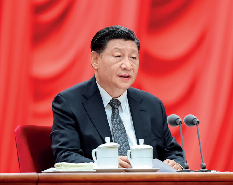 2023年4月3日,學(xué)習(xí)貫徹習(xí)近平新時(shí)代中國(guó)特色社會(huì)主義思想主題教育工作會(huì)議在北京召開。中共中央總書記、國(guó)家主席、中央軍委主席習(xí)近平出席會(huì)議并發(fā)表重要講話。新華社記者 鞠鵬 攝 2023年4月3日,學(xué)習(xí)貫徹習(xí)近平新時(shí)代中國(guó)特色社會(huì)主義思想主題教育工作會(huì)議在北京召開。中共中央總書記、國(guó)家主席、中央軍委主席習(xí)近平出席會(huì)議并發(fā)表重要講話。新華社記者 鞠鵬 攝